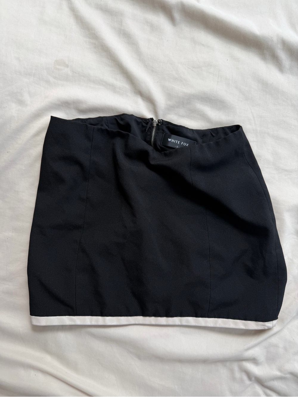 White Fox Mini Skirt